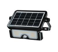 Projecteur LED 3CCT Solaire IP65 avec Détecteur de Mouvement PIR et Crépusculai
