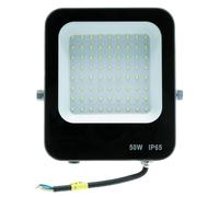 Projecteur LED 50 W 6000 K, idéal pour l'éclairage extérieur et la décoration, résistant aux intempéries, efficace et économe en énergie.