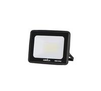 Projecteur LED 50 W 6500 K, 5000 lm, dimensions 13,2 x 16,2 x 2,3 cm, IP65, idéal pour l'éclairage extérieur et la sécurité.