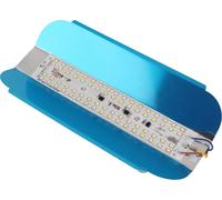 Projecteur LED 50W blanc froid 6500K - Projecteur extérieur étanche pour jardin, stand de marché, rue - Remplacement de la lampe au tungstène d'iode