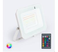 Projecteur LED 50W IP65 RGBW avec Télécommande IR RGB
