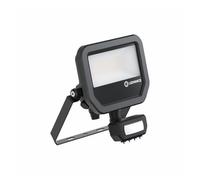 LEDVANCE Projecteur LED Aluminium 17W 2400lm 4000K 100° IP65 Détecteur mouvement et lumière Noir