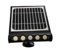 Projecteur LED avec panneau solaire IOLUME, imperméable, 950 lm, MCI IO67106