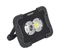 Projecteur Led chantier - Projecteur chantier led - Lampe de chantier - Projecteur Led sans fil - Phare led chantier - DEBFLEX 600493 Spot Chantier Double Flux Batterie 4000
