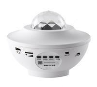 Projecteur LED ciel étoilé, projecteur galaxie vagues eau