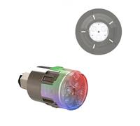 Projecteur led couleur mini-brio x15 avec enjoliveur mini-chroma anthracite - Ccei