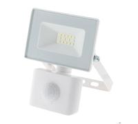 Projecteur LED de chantier - Technologie Sensor - 10W 900lm IP65 6500K - Blanc - Zenitech