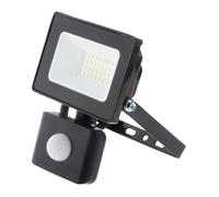 Projecteur LED de chantier - Technologie Sensor - 20W 2000lm IP44 6500K - Noir - Zenitech