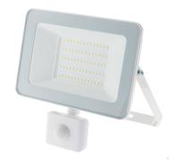 Projecteur LED de chantier - Technologie Sensor - 30W 3000lm IP44 6500K - Blanc - Zenitech