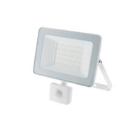 Projecteur LED de chantier - Technologie Sensor - 50W 5000lm IP44 6500K - Blanc - Zenitech