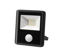Projecteur Led D'Extérieur - 10 W Blanc Neutre - Noir - Capteur Pir