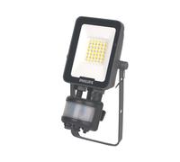 Projecteur LED d'extérieur Philips Ledinaire avec détecteur gris 10W 1200lm