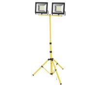 Projecteur LED double avec trépied câble 5 m lumière froide 40 W