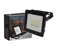 EDO Suspension ALAMBRA LARGO, Vintage, Rétro, lampe suspendue en acier et plastique noir, idéal pour Salon, Chambre, Café, Restaurent, Culot E27, Cage: 20x23, IP20, 230V EDO777193