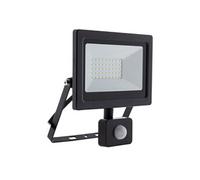 Projecteur LED mural étanche IP44 2400 Lumens 30W Noir