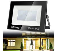 Projecteur LED Extérieur 300W, Eclairage Extérieur LED 300W, Spot LED Exterieur IP66 Imperméable, pour Terrains de Jeux, Stades, Usines, Parking, Garage, Jardin Sans Détecteur (Blanc froid, 300W)