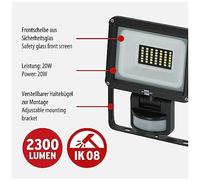 Projecteur LED extérieur Brennenstuhl JARO 3060 P 20W 2300 lm IP65 noir