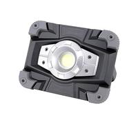 Projecteur LED Extérieur, LED Projecteur 10W Lampe De Travail LED COB Puce Projecteur Projecteur Extérieur Recherche Éclaira USB Recharable Voyant D'avertissement(Without battery)