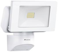 Steinel Projecteur LED extérieur LS 150, 14,7 W, Spot LED pour garage et jardin, blanc neutre (4000 K), IP44, blanc