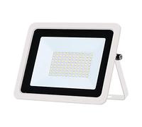 Projecteur LED extérieur ultra-fin 220V, IP68 étanche, projecteur LED extérieur, éclairage de sécurité, utilisé dans le garage de la cour de jardin, blanc chaud 50W