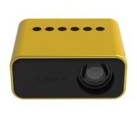 Projecteur LED HD Portable 1080P 80 Lumens Idéal Home Cinéma Compact Jaune YONIS
