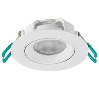 Projecteur LED Intégré 4,8W 3000K Non-Dimmable Blanc IP44 - Pack De 3 - 90084