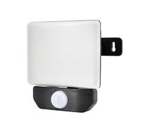 Projecteur LED LFX 10W - Blanc Naturel 4000K - 900lm - IP65 - Détecteur PIR - Noir