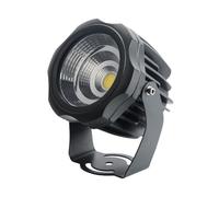 Projecteur LED Longue portée - Lumières, lumières d'arbre Rondes 220 V, pour extérieur, Mur, publicité/enseignes/éclairage de pelouse (Couleur :