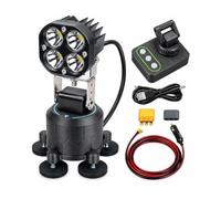 Projecteur LED magnétique omnidirectionnel avec Faisceau réglable à 360° véhicules, éclairage auxiliaire véhicules