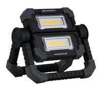 Projecteur LED - MAXIMUS - Portable - 2x10W - 1000 lumens - IP20 - Noir