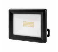 Projecteur LED Noir 20W, 1880 lumens, IP65, 4000K Blanc-neutre, connecteur rapide, fixation orientable 3D - Tibelec