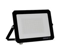 Projecteur LED OSRAM LUX moderne 50 W, 4 500 lm, 3 000 K, spot extérieur, capteur, IP65, aluminium noir, verre dépoli