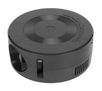 Projecteur LED Portable avec Haut-Parleur Int¨¦GR¨¦ 1080p, Compatible avec iOS et Android, Id¨¦al pour Enfants et Adultes, Utilisation ¨¤ la Maison ou en Voyage, Adapt¨¦ pour Smartphone