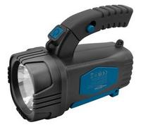 Projecteur LED portable HS230B, noir/bleu
