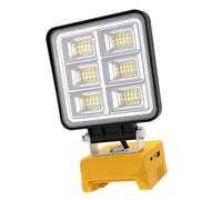 Projecteur LED Portable Rechargeable 48 W 5 200 Lm USB Ou C Base Réglable Pour Réparation De Voiture Travail En Extérieur Lampe LED D'extérieur Polyvalente.