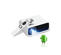 Wanbo Projecteur LED portable Mini Pro - Android 9.0 720p HD 176" Wi-Fi Bluetooth 250 lm Blanc
