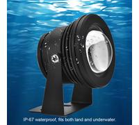 Projecteur LED pour aquarium, lampe étanche, projecteur pour aquarium, éclairage de piscine, éclairage sous-marin