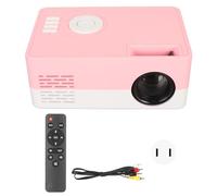 Projecteur LED, Projecteur Cinéma Intelligent HD 1080P Projecteur D'extérieur avec Écran de 60 Pouces Vidéoprojecteur Compatible avec Les Téléphones Portables U-Disk