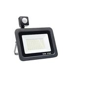 Projecteur LED, Projecteur LED Avec Détecteur De Mouvement PIR, Projecteur D'extérieur Résistant À La Guerre, Réflecteur Mural 100W 50W, Éclairage Extérieur(Warm light-3000K,30W)