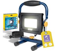 Projecteur LED Rapid The Painter : Éclairage 2000 lumens, angle réglable pour peinture et pose de papier peint, lumière anti-éblouissement, IP65, température de couleur 6000K, câble 2,5m, (5001729)
