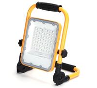 Projecteur LED rechargeable 30 W, portable, léger et efficace, idéal pour les présentations, le cinéma maison et les événements en plein air.