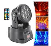 Projecteur LED RGBW DMX512 - 5 modes de contrôle - Avec télécommande - Convient pour discothèque, bar, club, mariage