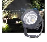 Projecteur Led Rotatif À Faisceau, Lampe Led Paysagère Au Sol, Étanche Ip65 Pour Extérieur, Projecteurs Cob Orientables 110 V Pour Arbres, Éclairage Décoratif Pour Murs, Enseignes, Bâtiments Et Pelou