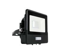 Projecteur LED - Samsung - Capteur PIR - IP65 Waterproof - Noir - 10W - 735 Lumens - 3000K