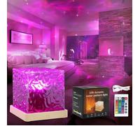Projecteur LED - SANYU - Aurore Boréale - Ciel étoilé - 16 couleurs - Télécommande - Rechargeable USB