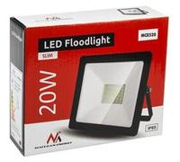 Maclean MCE520 NW Projecteur a LED Lamp à économie d'énergie Super Slim (Blanc Neutre 4000K, 20W)
