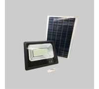 Projecteur LED Solaire 12W - 800lm - 6000K - IP65 - Télécommande