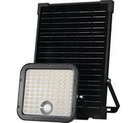 Projecteur LED solaire - Déa - Dhome - 4800 lm - 3000/4000 K - IP65 - À détection de mouvement
