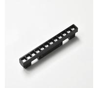 Projecteur LED sur Rail Magnétique 48V DC 12W NOIR - Blanc Chaud 2300K - 3500K - SILAMP