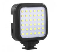 Projecteur LED TNB INFLUENCE - noir - rechargeable USB - 36 LED - angle d'illumination de 120